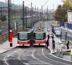 DPP dokon�il rekonstrukci tramvajov� trat� v N�dra�n� ulici, provoz na n� zah�j� od dne�n�ho no�n�ho v�jezdu